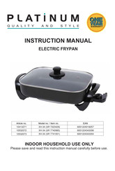 Platinum SR 7741001 Instruction Manual