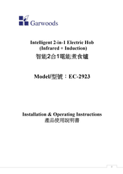 Garwoods EC-2923 Installation & Operating Instructions Manual