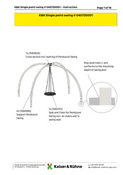 Kaiser & Kühne Pendulum Swing Instruction