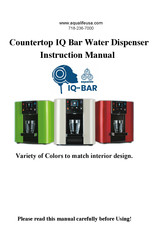 Aqualife IQ Bar Instruction Manual
