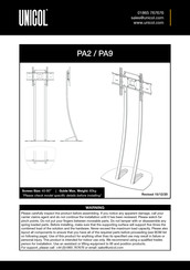 Unicol PA2 Manual