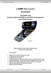 Car-Interface.com r.LiNK RL4-PCM50 Manual
