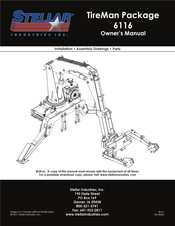 stellar labs TireMan Package 6116 Owner's Manual