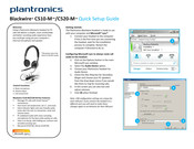 Plantronics Blackwire C520-M Quick Setup Manual