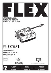 Flex FX0431 Operator's Manual