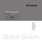Avermedia AVerTV Volar HD 2 Quick Manual