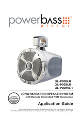 PowerBass XL-POD8LR Application Manual