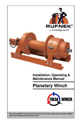 Tulsa Rufnek Intelliguard RN60P Installation Operating & Maintenance Manual
