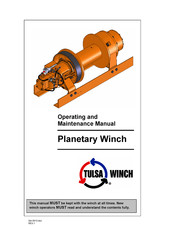 Tulsa Rufnek Intelliguard RN60P Operating And Maintenance Manual