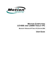 Motion Computing LS800TS01 User Manual