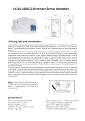 Lexing LX-MV-360S2-Z Instruction