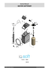 Erie water treatment IQsoft IQ-CS-26 Service Manual