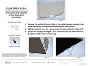 Jsi FLUX OPEN PLAN Installation And Assembly
