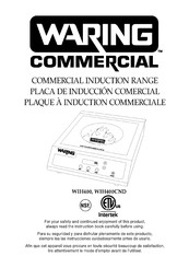Waring WIH400 Manual