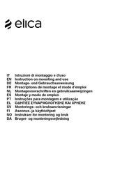ELICA HIDDEN HT Instruction On Mounting And Use Manual