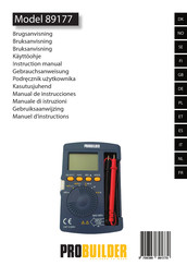 Probuilder 89177 Instruction Manual