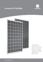 Conergy PH 200M Installation Manual