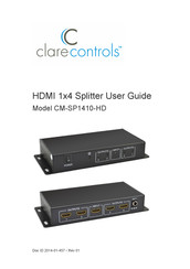 Clare Controls CM-SP1410-HD User Manual