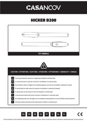Casanoov HICKER B200 Manual