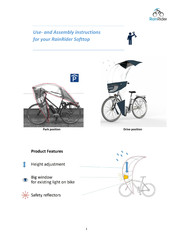 RainRider Softtop Use And Assembly Instructions