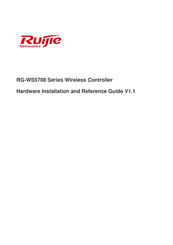 Ruijie RG-WS5708 Series Hardware  Installation And Reference Manual