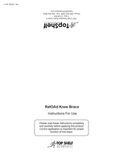 Top Shelf Orthopedics RelOAd 50503-X Instructions For Use