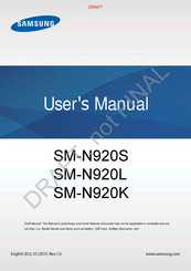 Samsung SM-N920S User Manual