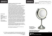 HoMedics spa REFLECTIVES M-6011 Instruction Manual And  Warranty Information