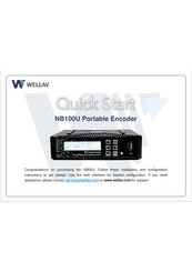 Wellav NB100U Quick Start