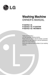 LG WD-MD810 Owner's Manual
