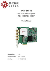 JYTEK PCIe-69834P User Manual