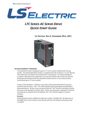 LS ELECTRIC L7C Series Quick Start Manual