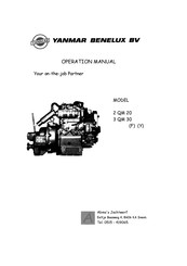 Yanmar 3 QM 30 Y Operation Manual