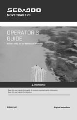 BRP Sea-Doo MOVE II Aluminum Operator's Manual