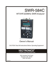 Vectronics SWR-584C Owner's Manual