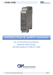 GM International D1130D Instruction & Safety Manual