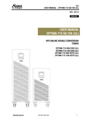 Integra Xmart OPTIMA-T10-10K-ISOTX (UL) User Manual