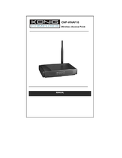 Konig CMP-WNAP10 Manual