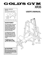 Gold's Gym XR3 User Manual