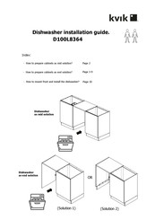 Kvik D100L8364 Installation Manual