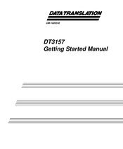 Data Translation DT3157 Getting Started Manual