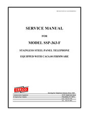 CEECO SSP-363-F Service Manual