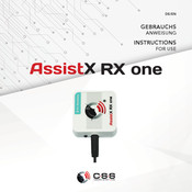 CSS AssistX RX one Instructions For Use Manual