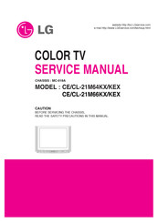 LG CL-21M64KX Service Manual