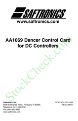 Saftronics AA1069 Quick Start Manual