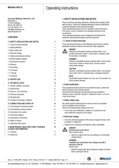 ebm-papst W4E400-CP02-31 Operating Instructions Manual