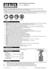 Sealey SA31.V3 Instructions