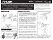 Allen Sports 102DN Instructions