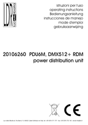 LDR DMX512+ RDM Operating Instructions Manual