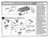 Yakima LiftTicket 4 Instructions Manual
